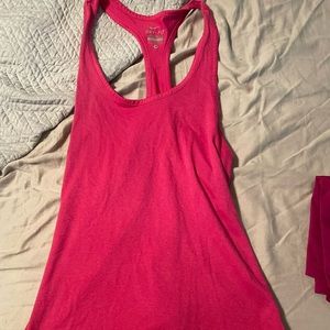 Nike pink workout tank top